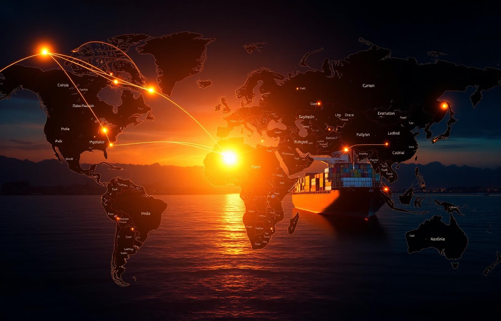 Global export network